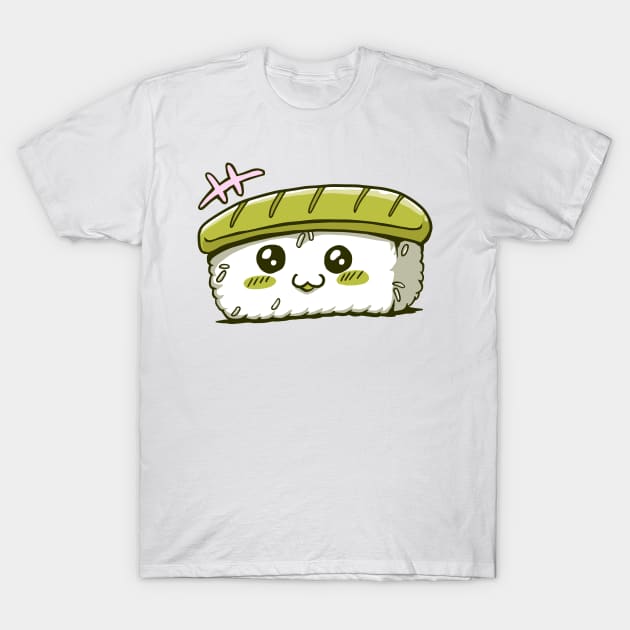 Kawaii Sushi T-Shirt by aaallsmiles